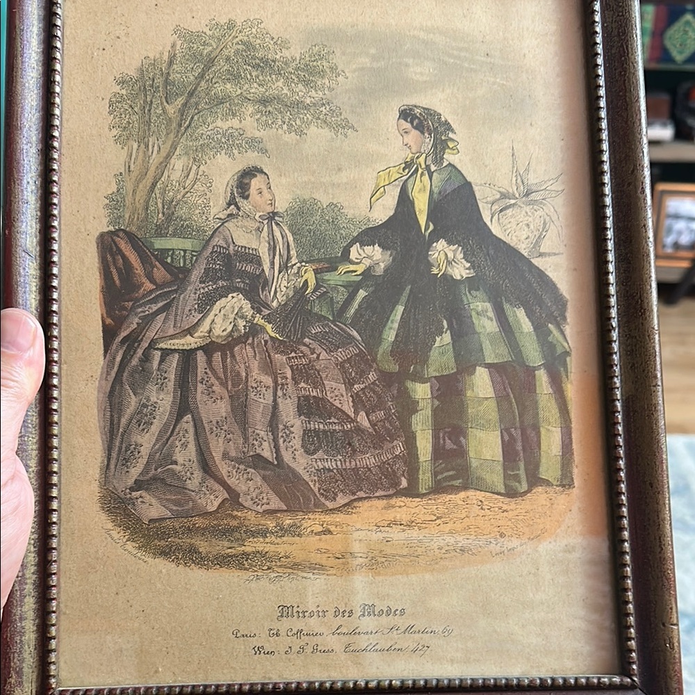 Vintage Miroir des Modes